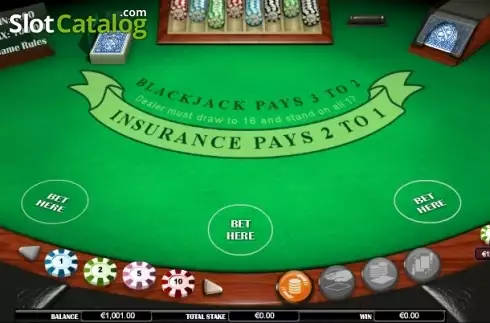 Οθόνη4. BlackjackPro MonteCarlo MH Κουλοχέρης