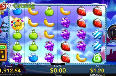 Οθόνη6. Candy Bonanza Xmas Κουλοχέρης