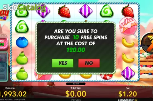 Οθόνη5. Candy Bonanza (Nextspin) Κουλοχέρης 