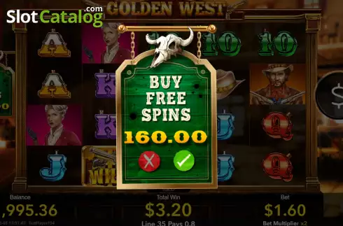 Οθόνη5. Golden West (Nextspin) Κουλοχέρης