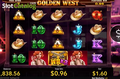 Οθόνη8. Golden West (Nextspin) Κουλοχέρης