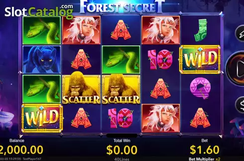 Οθόνη2. Forest Secret Κουλοχέρης