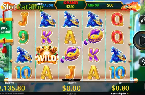 Οθόνη2. Fortune Toad Κουλοχέρης
