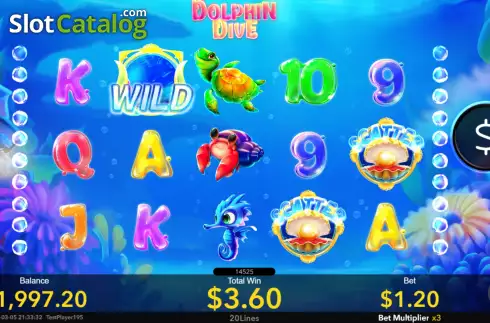 Οθόνη4. Dolphin Dive Κουλοχέρης 