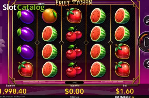 Οθόνη2. Fruit Tycoon Κουλοχέρης