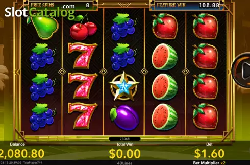 Οθόνη7. Fruit Tycoon Κουλοχέρης