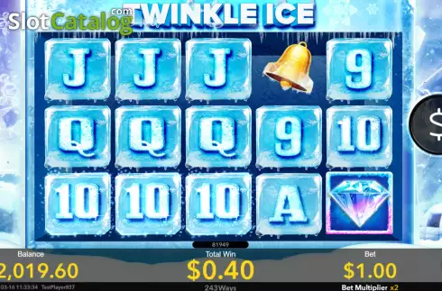 Οθόνη3. Twinkle Ice Κουλοχέρης