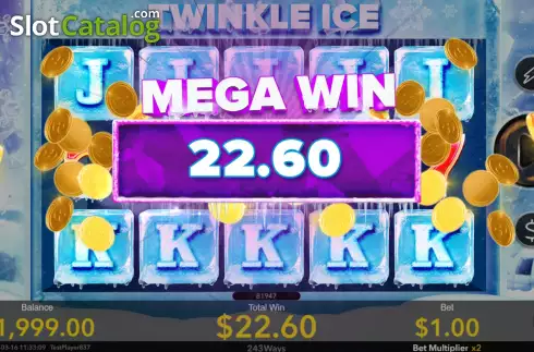 Οθόνη5. Twinkle Ice Κουλοχέρης