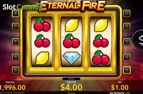 Οθόνη4. Eternal Fire Κουλοχέρης
