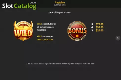 Οθόνη6. Buffalo King (Nextspin) Κουλοχέρης