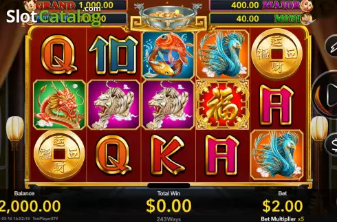 Οθόνη2. 5 Fortune Stars Κουλοχέρης