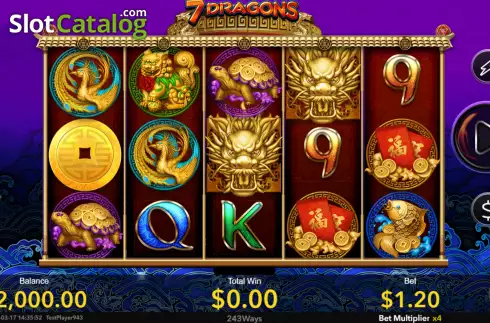 Οθόνη2. 7 Dragons Κουλοχέρης