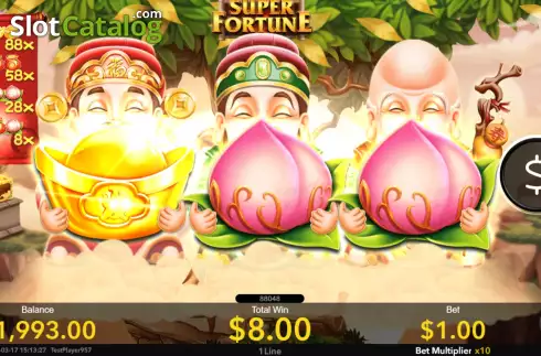 Οθόνη3. Super Fortune Κουλοχέρης