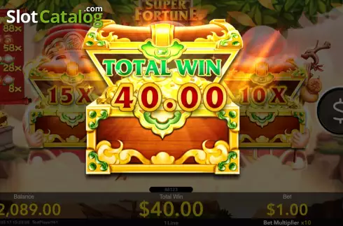 Οθόνη5. Super Fortune Κουλοχέρης