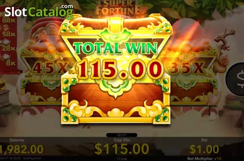 Οθόνη6. Super Fortune Κουλοχέρης