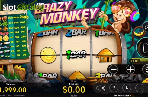 Οθόνη2. Crazy Monkey (Nextspin) Κουλοχέρης