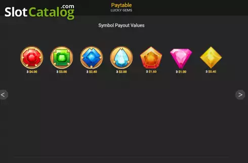 Οθόνη7. Lucky Gems (Nextspin) Κουλοχέρης