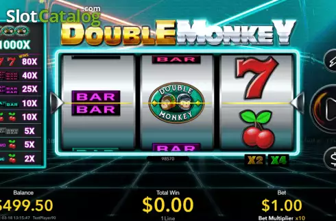 Οθόνη2. Double Monkey Κουλοχέρης