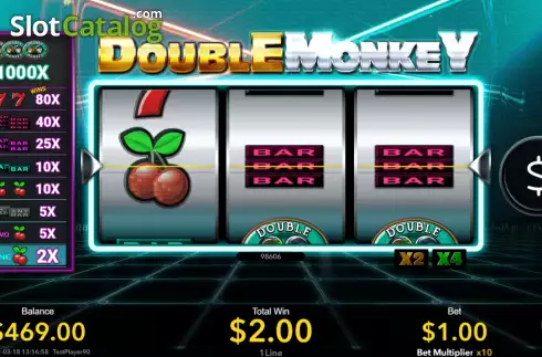 Οθόνη3. Double Monkey Κουλοχέρης