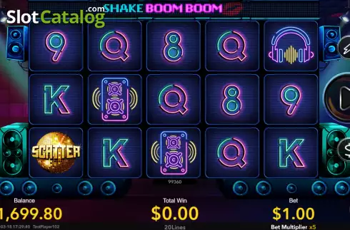 Οθόνη2. Shake Boom Boom Κουλοχέρης