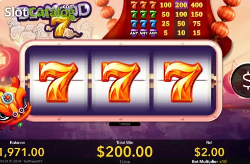 Οθόνη5. Diamond 7 (Nextspin) Κουλοχέρης