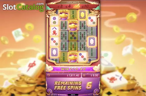 Οθόνη9. Mahjong Phoenix (Nextspin) Κουλοχέρης