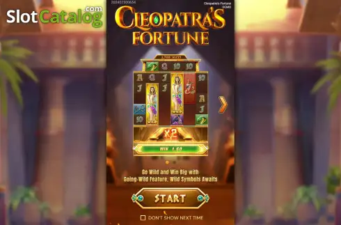Οθόνη2. Cleopatra's Fortune (Nextspin) Κουλοχέρης