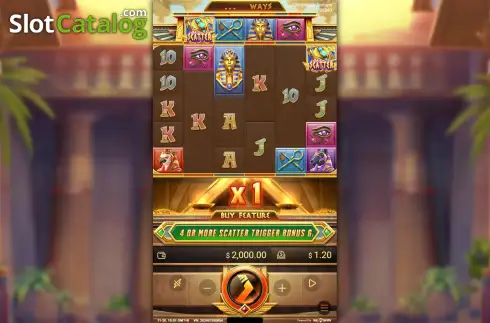 Οθόνη3. Cleopatra's Fortune (Nextspin) Κουλοχέρης