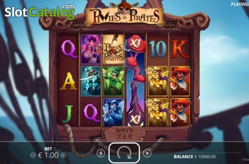 Οθόνη3. Pixies Vs Pirates Κουλοχέρης