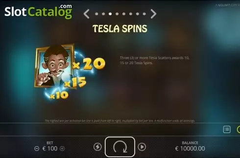 Οθόνη4. Tesla jolt Κουλοχέρης 
