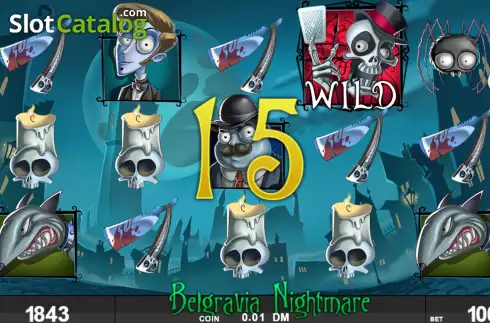 Οθόνη4. Belgravia Nightmare Κουλοχέρης 