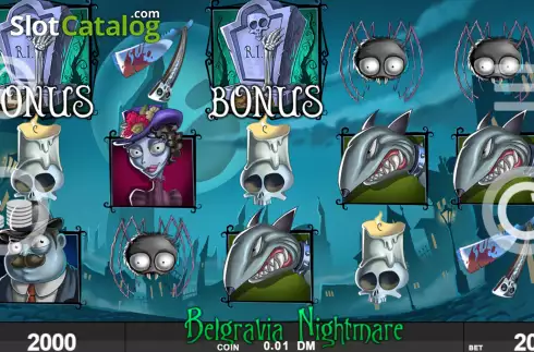 Οθόνη2. Belgravia Nightmare Κουλοχέρης 
