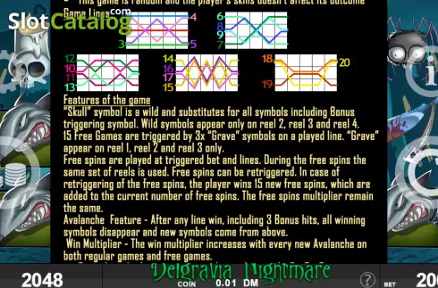 Οθόνη6. Belgravia Nightmare Κουλοχέρης 