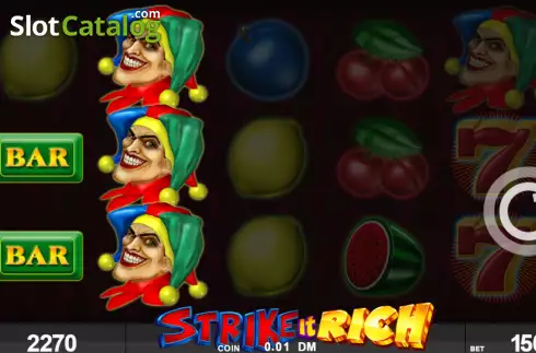 Οθόνη4. Strike it Rich Κουλοχέρης 