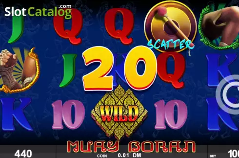 Οθόνη4. Muay Boran Κουλοχέρης 