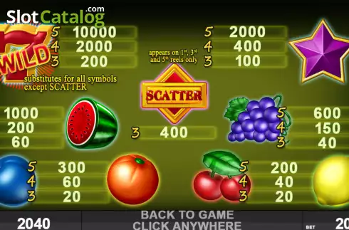 Οθόνη5. Wild Seven Κουλοχέρης