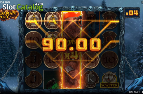 Οθόνη5. Barbarian Fury Κουλοχέρης