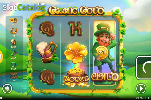 Οθόνη3. Gaelic Gold Κουλοχέρης