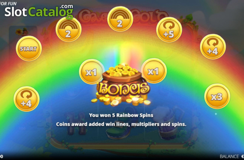 Οθόνη5. Gaelic Gold Κουλοχέρης