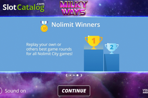 Οθόνη2. Milky Ways Κουλοχέρης
