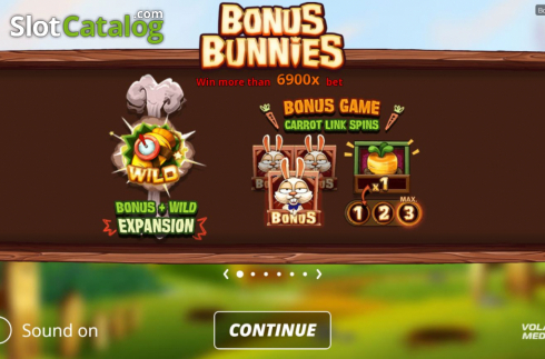 Οθόνη2. Bonus Bunnies Κουλοχέρης 