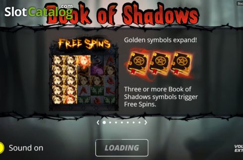 Οθόνη2. Book of Shadows (Nolimit City) Κουλοχέρης