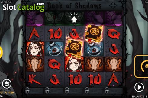 Οθόνη3. Book of Shadows (Nolimit City) Κουλοχέρης