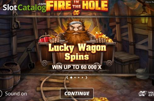 Οθόνη2. Fire in the Hole Κουλοχέρης 