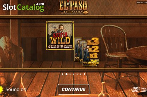 Οθόνη2. El Paso Gunfight Κουλοχέρης