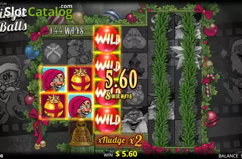 Οθόνη4. Jingle Balls Κουλοχέρης