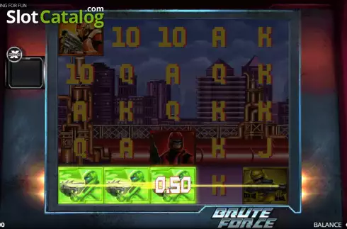Οθόνη4. Brute Force (Nolimit City) Κουλοχέρης
