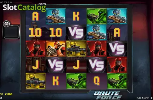 Οθόνη9. Brute Force (Nolimit City) Κουλοχέρης