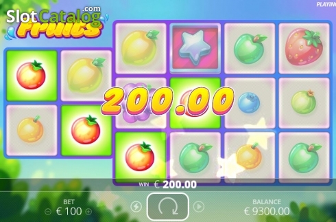 Οθόνη4. Fruits (Nolimitcity) Κουλοχέρης