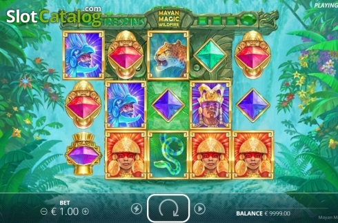 Οθόνη3. Mayan Magic Wildfire Κουλοχέρης 